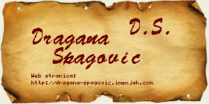 Dragana Špagović vizit kartica